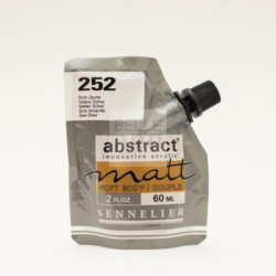COLORE ACRILICO OPACO SERIE ABSTRACT MATT 60 ml. 252 GIALLO OCRA