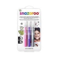 PENNARELLI BRUSCHPEN PER TRUCCO BODY ART, VISO, BELLY PAINTING - TEMA FANTASIA