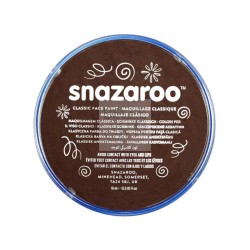 COLORE PER IL BODY ART, VISO, BELLY PAINTING  - FARD ACQUARELLABILE DA 18 ML 999 MARRONE SCURO