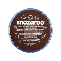 COLORE PER IL BODY ART, VISO, BELLY PAINTING  - FARD ACQUARELLABILE DA 18 ML 999 MARRONE SCURO