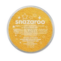 COLORE PER IL BODY ART, VISO, BELLY PAINTING  - FARD ACQUARELLABILE DA 18 ML 221 GIALLO SCINTILLANTE