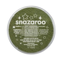 COLORE PER IL BODY ART, VISO, BELLY PAINTING  - FARD ACQUARELLABILE DA 18 ML 441 VERDE SCINTILLANTE