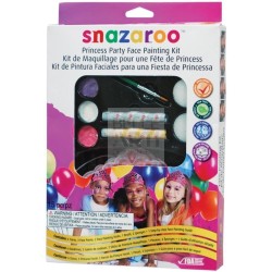 TAVOLOZZA SET PER TRUCCO BODY ART, VISO, BELLY PAINTING - TEMA PRINCIPESSE