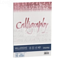 CARTA CALLIGRAPHY MILLERIGHE 100GR A4 BIANCO