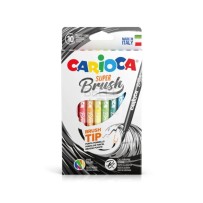 PENNARELLI SUPER BRUSH CARIOCA CONF. DA 10 PZ
