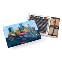 SET WRAP CON ROTOLO PORTA MATITE SERIE " PROCOLOUR " 24 PZ.