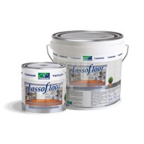 TASSOFLOOR SMALTO TRASPARENTE OPACO AD ALTE PRESTAZIONI PER PAVIMENTI 3LT. TASSANI