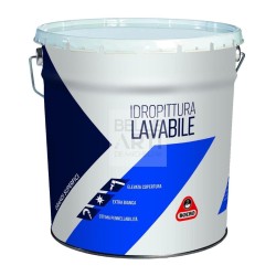IDROPITTURA LAVABILE BIANCA PER INTERNO 14LT. IMPA MAN
