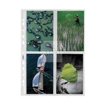 BUSTA A FORATURA UNIVERSALE PORTA FOTO 10X15 CONF. DA 10FG. FIN. BUCCIA D'ARANCIA