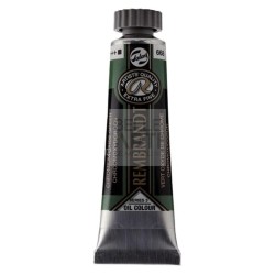 COLORE AD OLIO EXTRA FINE REMBRANDT TUBO T6 DA 15ml 668 VERDE OSSIDO  CR.