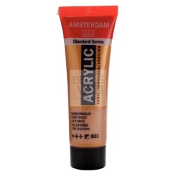 AMSTERDAM "ACRYLIC" 20ML 803 ORO SCURO