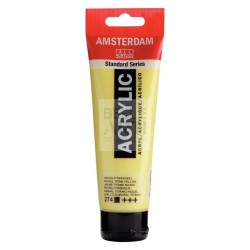 COLORE ACRILICO AMSTERDAM "ACRYLIC" TUBO DA 120ML 274 GIALLO NICHEL T