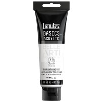 COLORE ACRILICO LIQUITEX BASICS TUBO DA 118 ml. 430 BIANCO TRASPARENTE PER MESCOLANZE