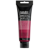 COLORE ACRILICO LIQUITEX BASICS TUBO DA 118 ml. 114 ROSSO MAGENTA QUINACRIDONE PRIMARIO