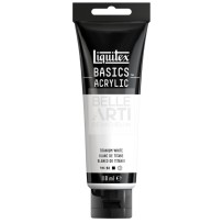 COLORE ACRILICO LIQUITEX BASICS TUBO DA 118 ml. 432 BIANCO DI TITANIO