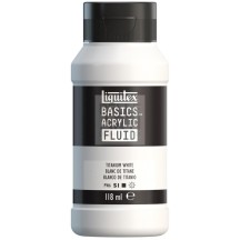 COLORE ACRILICO FLUIDO LIQUITEX 118 ml. 432 BIANCO DI TITANIO