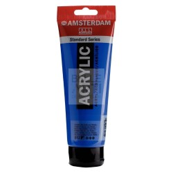 COLORE ACRILICO AMSTERDAM "ACRYLIC" TUBO DA 250ML 504 BLU OLTREMARE