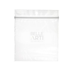 BUSTA ZIP IN PLASTICA RICICLABILE CONF. DA 20PZ - F.TO 7X12