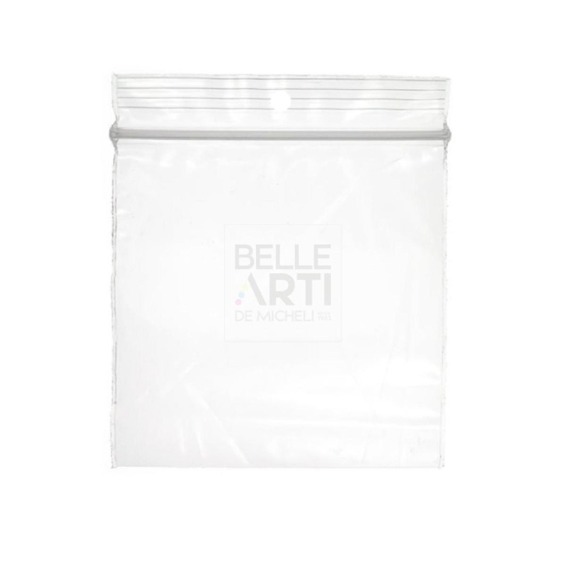 BUSTA ZIP IN PLASTICA RICICLABILE CONF. DA 20PZ - F.TO 10X12