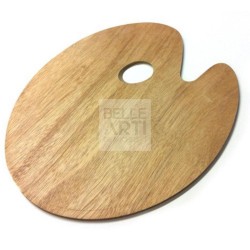 TAVOLOZZA OVALE IN LEGNO DI FAGGIO EVAPORATO 40X50