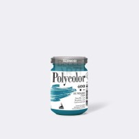COLORE ACRILICO SERIE POLYCOLOR DA 140 ml 400 BLU PRIMARIO CYAN