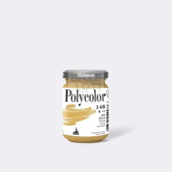 SERIA AKRYLOWA KOLOR POLYCOLOR 140 ml Metaliczny 148 BOGATE ZŁOTO