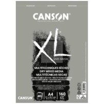 BLOCCO CARTA SPIRALATO MULTITECNICA PER DISEGNO SERIE XL " SAND GRAIN " 40 FG A4 160 GR