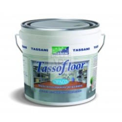 TASSOFLOOR SMALTO BIANCO OPACO AD ALTE PRESTAZIONI PER PAVIMENTI 3LT. TASSANI