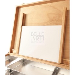 CASSETTA PORTACOLORI VUOTA IN FAGGIO 30X40 M/102