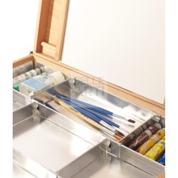 CASSETTA PORTACOLORI VUOTA IN FAGGIO 30X40 M/102