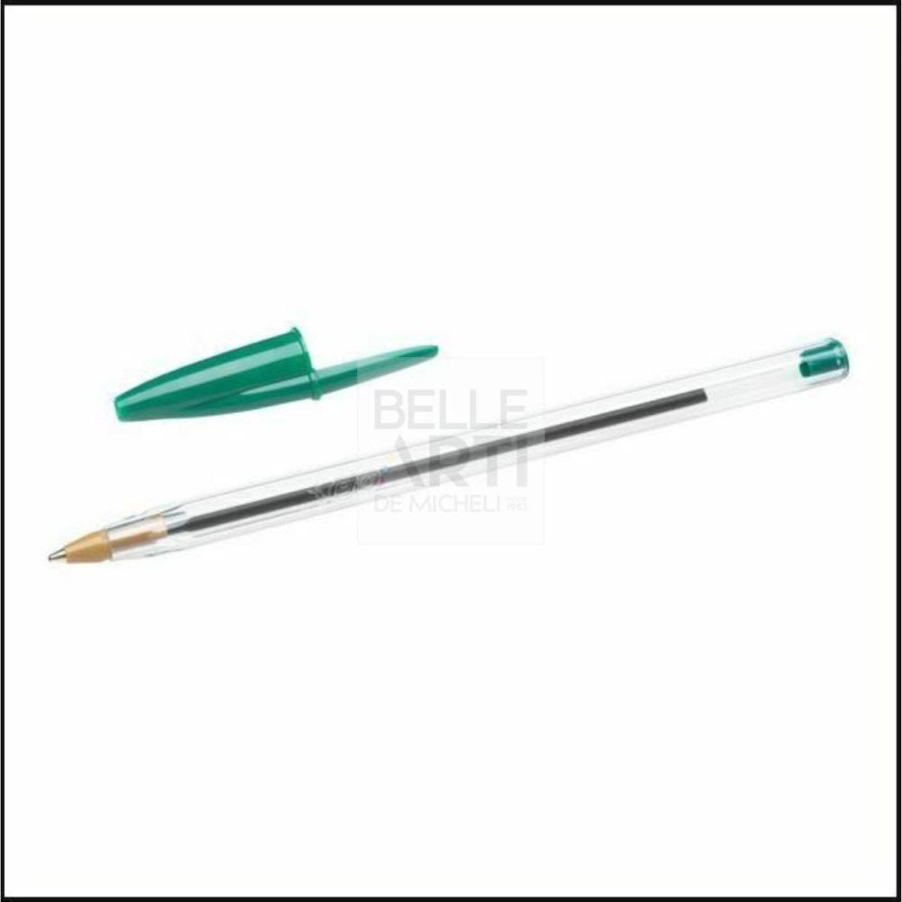 PENNA BIC CRISTAL VERDE