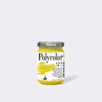 COLORE ACRILICO SERIE POLYCOLOR DA 140 ml 113 GIALLO PERMANENTE MEDIO