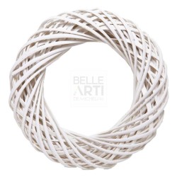 CORONA DI VITICCIO DIAM. 30 CM. BIANCO