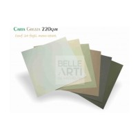 CARTA GREZZA 220GSM 30.5 X 30.5 CM CREMA