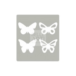 FUSTELLA IN ACCIAIO ALTA FARFALLE