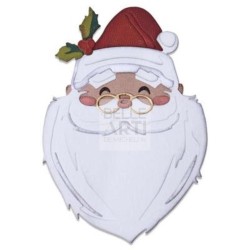 FUSTELLA THINLITS SET X12 SANTA'S WISH COLORIZE