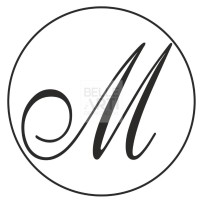 MONO SIGILLO IN BRONZO LETTERA M