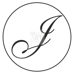 MONO SIGILLO IN BRONZO LETTERA J