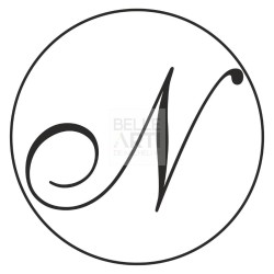 MONO SIGILLO IN BRONZO LETTERA N