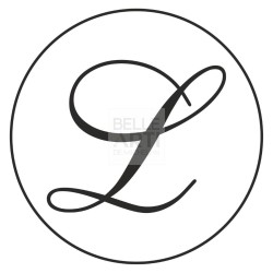 MONO SIGILLO IN BRONZO LETTERA L