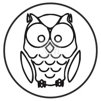 MONO SIGILLO IN BRONZO GUFO