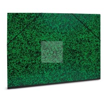 CARTELLA PORTADISEGNI "ANNONAY" CON ELASTICI 32X45 VERDE