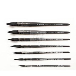 PENNELLO BOMBASINO TONDO MOP S. 1407 TRADIZIONALE FILATO SINTETICO VAJO KAZAN EXTRA LUNGO MAN. CORTO NUM. 12