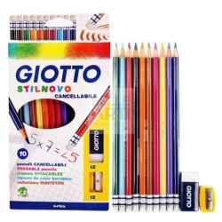 GIOTTO STILNOVO MATITE CANCELLABILI PZ. 10