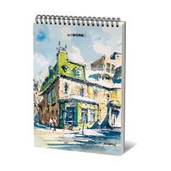 BLOCCO DA DISEGNO ARTWORK PAD 250 GR. 24X33 CORNER SHOP