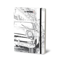 TACCUINO DA DISEGNO ARTWORK BOOK 160 GR. 15X21 HAVANA