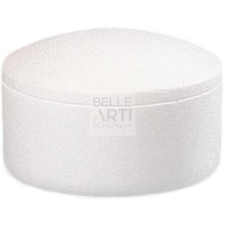 SCATOLA TONDA IN POLISTIROLO DIAM. 14.5X8 CM