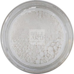 PIGMENTO IN POLVERE PER ARTISTI TITANIO RUTILIO ( BIANCO DI TITANIO ) #1032 BARATTOLO DA 100 ml.