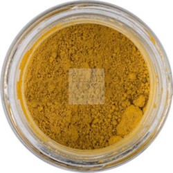 PIGMENTO IN POLVERE PER ARTISTI OSSIDO GIALLO SINTETICO #2034-O BARATTOLO DA 100 ml.