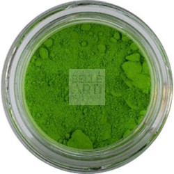 PIGMENTO IN POLVERE PER ARTISTI VERDE ETRURIA GIALLASTRO #7026 BARATTOLO DA 100 ml.